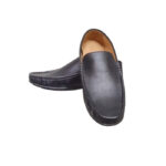 Leather Full Lofer for Mens Black 41 - Image 2